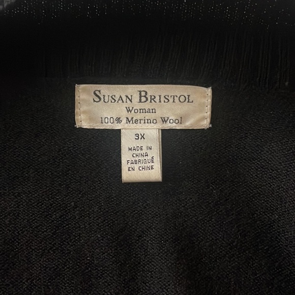 Vintage 100% Merino Wool cardigan sweater - Picture 5 of 7